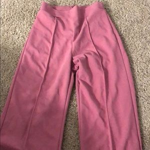 Pink High Waist Pant